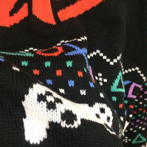 PlayStation Christmas Sweater Holidays Videogames - Picture 8 of 10